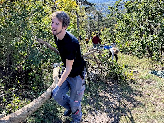 Großartiger Einsatz der Freiwilligen bei der Pflege
