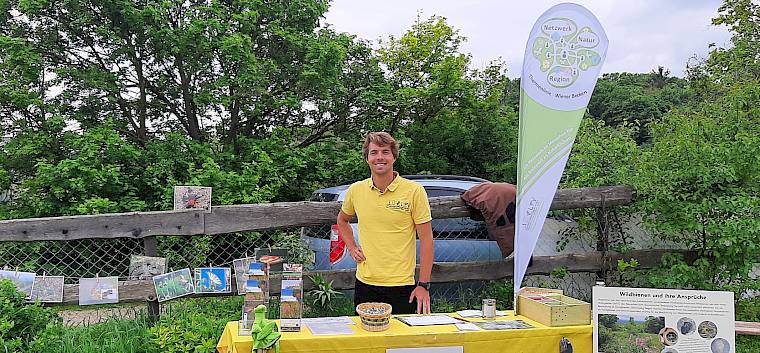 LPV-Infostand beim Lamasté Pflanzentauschmarkt in Pfaffstätten. © LPV/M. Steiner