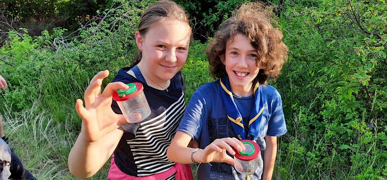 Schnell wurden erste Tiere gefunden.