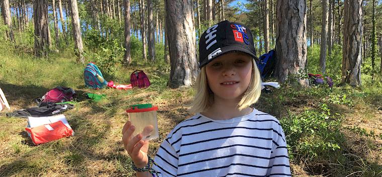 Die ersten Funde ließen nicht lange auf sich warten. Sie wurden gemeinsam bestimmt. © LPV/M. Frauendienst