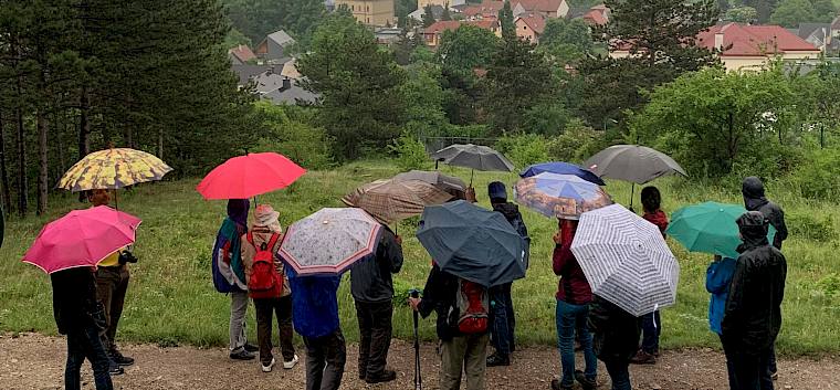 Zahlreiche Naturinteressierte trotzten dem Regenwetter. © LPV/P. Sajovitz Zahlreiche Naturinteressierte trotzten dem Regenwetter.