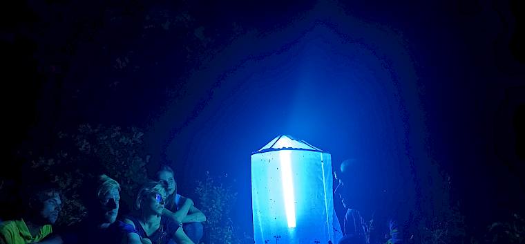 Schmetterlingsforscher Peter Buchner erzählt. © LPV/F.Hohn Leuchtturm