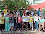 Die Schüler:innen der 3b der VS Leobersdorf freuten sich über die Urkunde. © LPV/D. Kranl Gruppenfoto