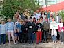 Die Schüler:innen der 3c der VS Leobersdorf freuten sich über die Urkunde. © LPV/D. Kranl Gruppenfoto
