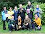 Das LPV-Naturpädagog:innen-Team gemeinsam mit Elke Weisz-Emesz (Landschaftspflegeverein, Organisation Naturpark-Tage), Konrad Brunnhofer (operative Geschäftsführung Naturpark), Martin Schuster (Obmann Naturpark) und Irene Drozdowski (Obfrau Landschaftspflegeverein). © LPV/F. Hohn Gruppenfoto