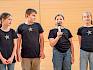 Im Rahmen der Science Fair durften die Schüler:innen der 2a, 3a und 4a der Volksschule Wienerstraße ihr gewonnenes Wissen und ihre Forschungsergebnisse präsentieren! © Zsolt Marton Schülerinnen mit Mikrofon