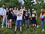 Die Guides und Späher der Pfadfinder:innengruppe Leobersdorf tauchten heute in den Lebensraum Trockenrasen ein. © LPV/D. Lambropoulos Gruppenfoto