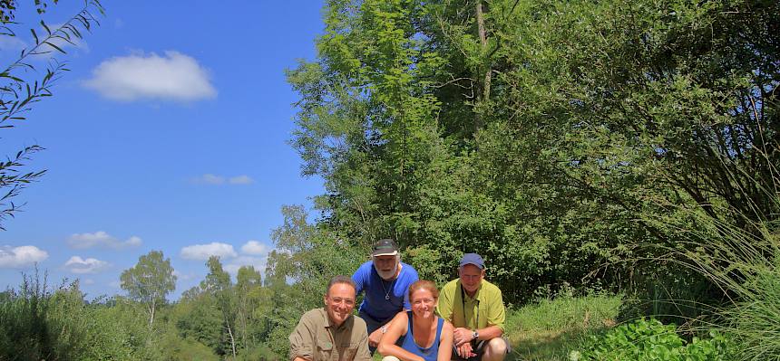 Gruppenfoto Biolog:innen