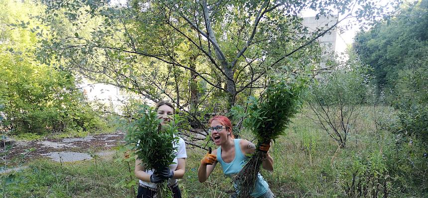 Menschen in der Natur