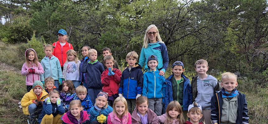 Gruppenbild Schulklasse