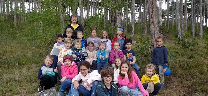 Gruppenfoto Schulklasse