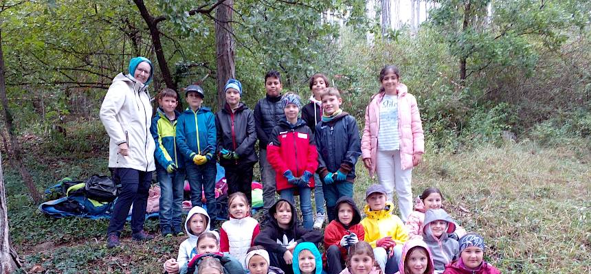 Gruppenfoto Schulklasse