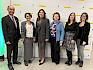 Bgm. Andreas Linhart, Elke Weisz-Emesz vom LPV und von der VS Wienerstraße: Direktorin Margot Baier, VL Maria Frühwald, VL Julia Körbler, VL Tamara Steinpruckner © LPV/E. Weisz-Emesz Gruppenfoto