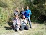 Das Team der Freiwilligen im Einsatz für die wertvollen Trockenrasen in Leobersdorf © LPV/N. Elek Menschen mit Astscheren