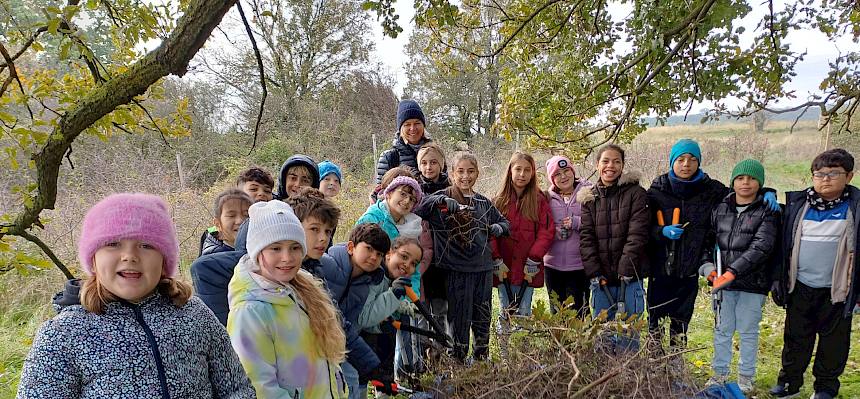 Klassenfoto 4b OVS Tomaschekstraße