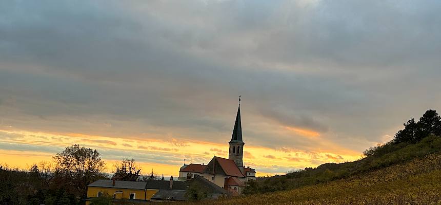 Abendstimmung in Gumpoldskirchen