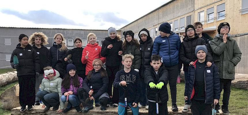 Gruppenfoto Schulklasse