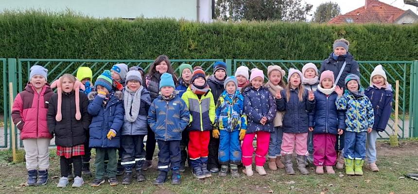 Gruppenbild Schulklasse