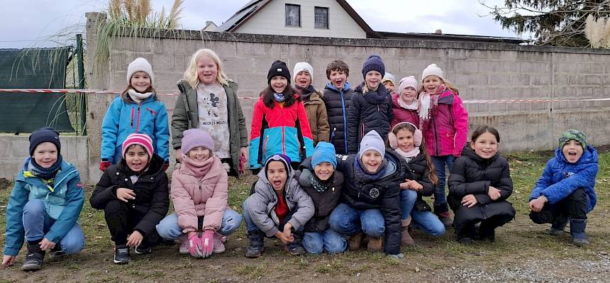 Gruppenfoto Schulklasse