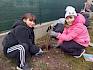 Die Schüler:innen waren heute tatkräftig im Einsatz für die Natur in Ebreichsdorf © LPV/O. Gollong Kinder pflanzen Strauch
