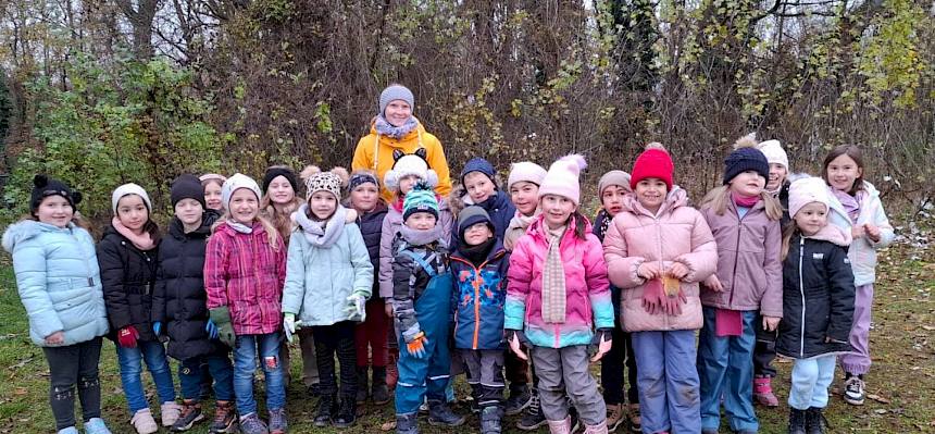 Gruppenfoto Schulklasse