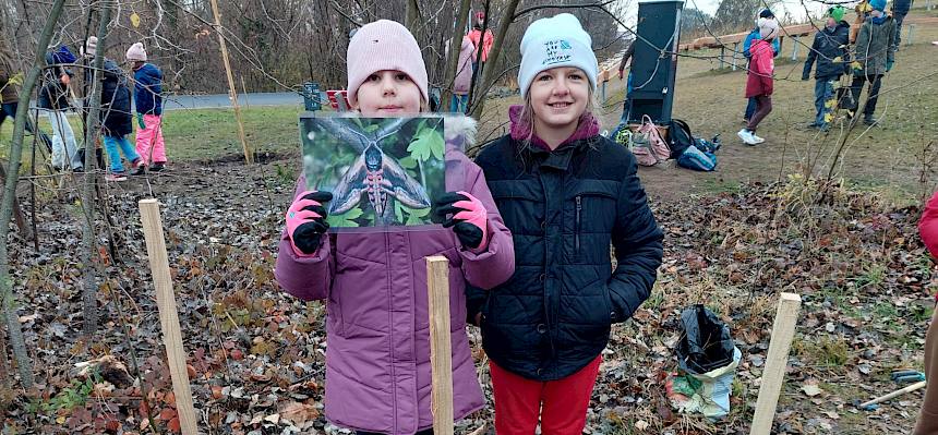 Kinder mit Info Folie