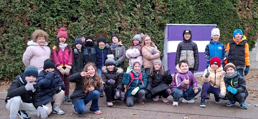 Gruppenfoto Schulklasse