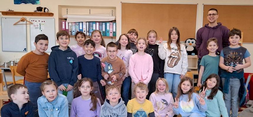 Gruppenfoto Schulklasse