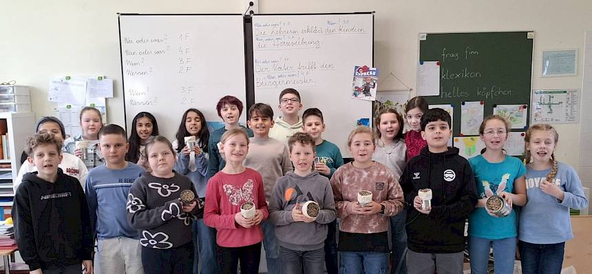 Gruppenfoto Schulklasse