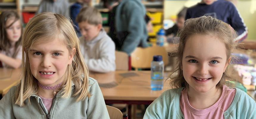 Kinder basteln Nisthilfen