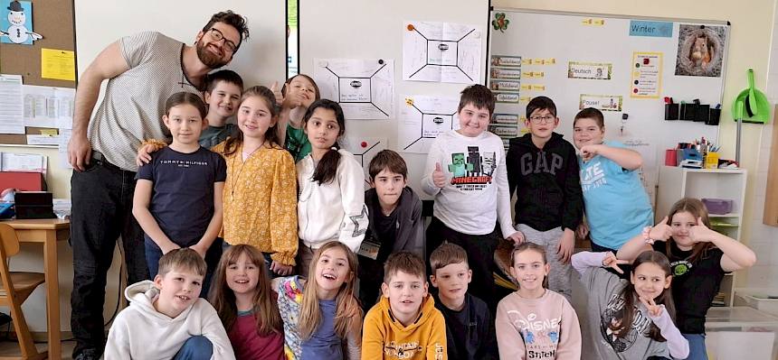 Gruppenfoto Schulklasse