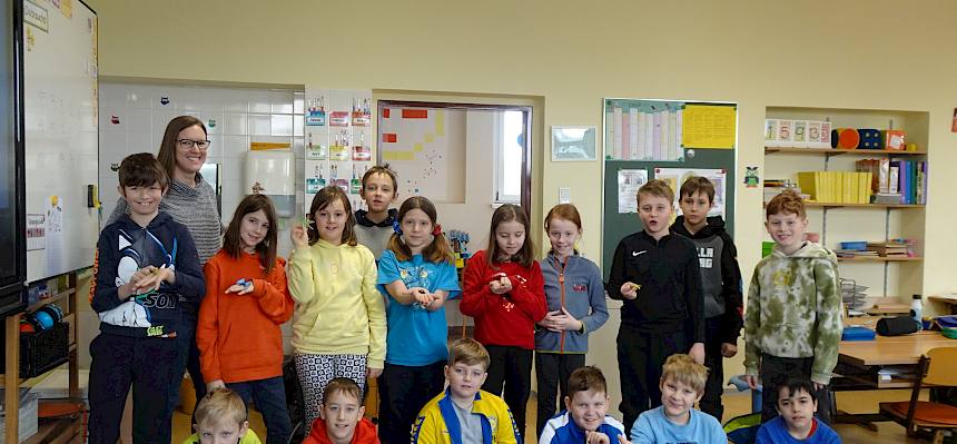 Gruppenfoto Schulklasse