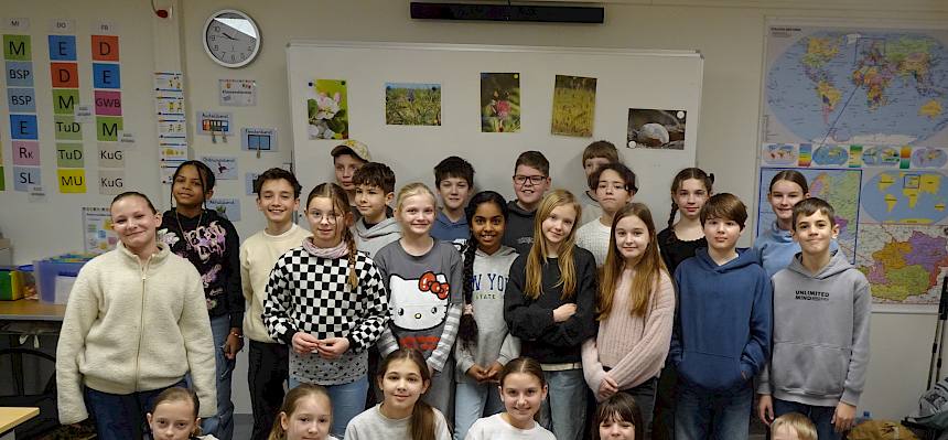 Gruppenfoto Schulklasse