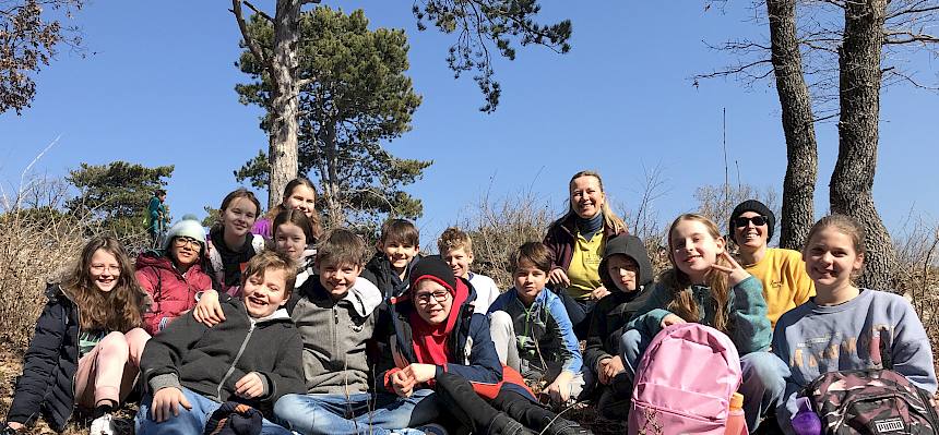 Gruppenfoto Schulklasse