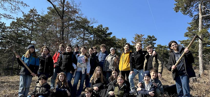 Gruppenfoto Schulklasse