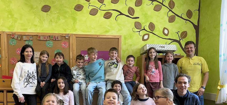 Gruppenfoto Schulklasse