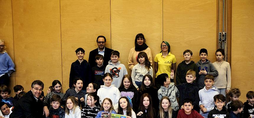 Gruppenfoto Schulklasse