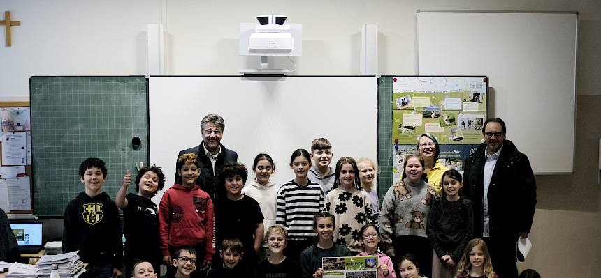 Gruppenfoto Schulklasse