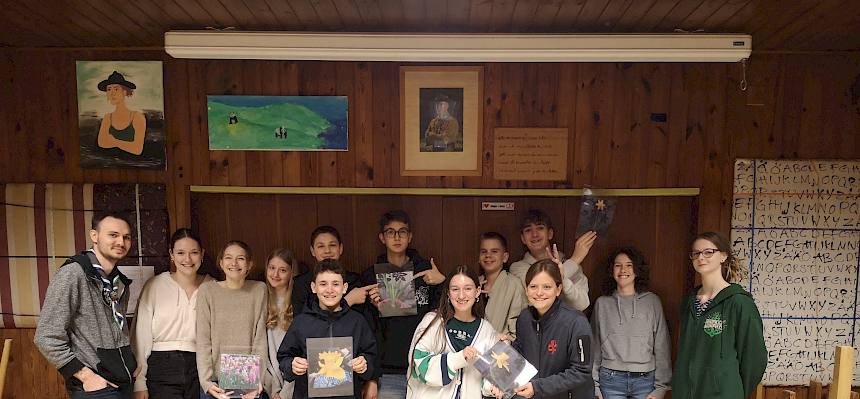 Gruppenfoto Pfadfinder