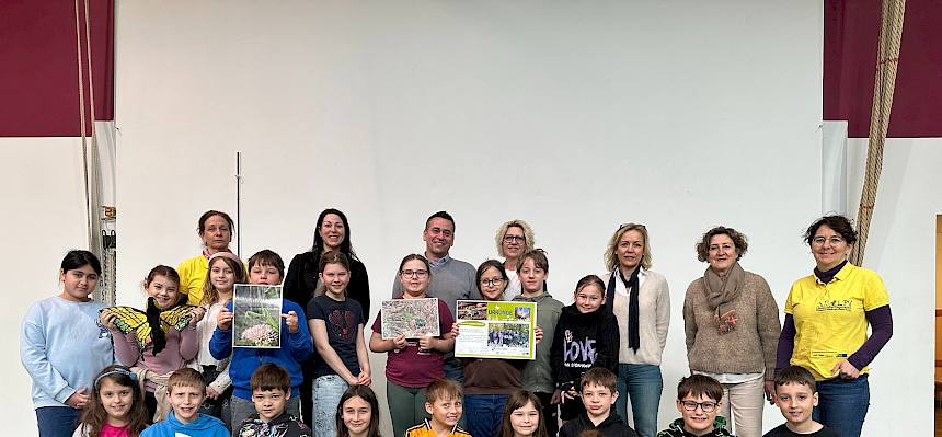 Gruppenfoto Schulklasse