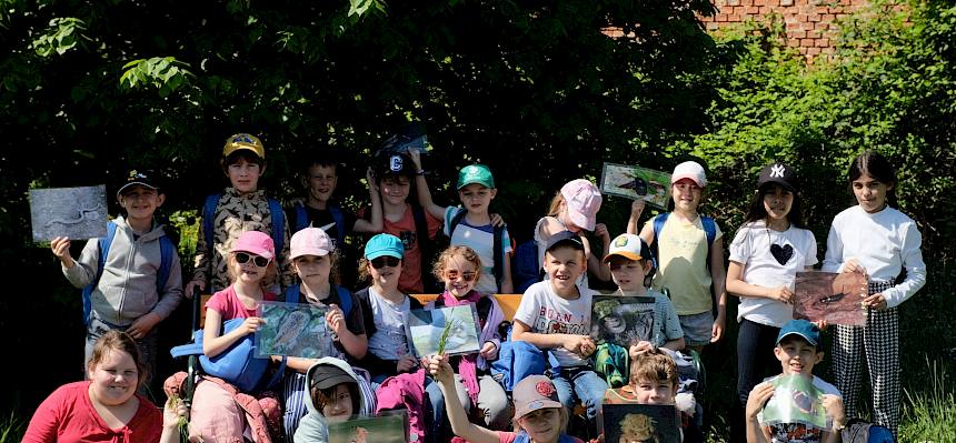 Gruppenbild Schulklasse