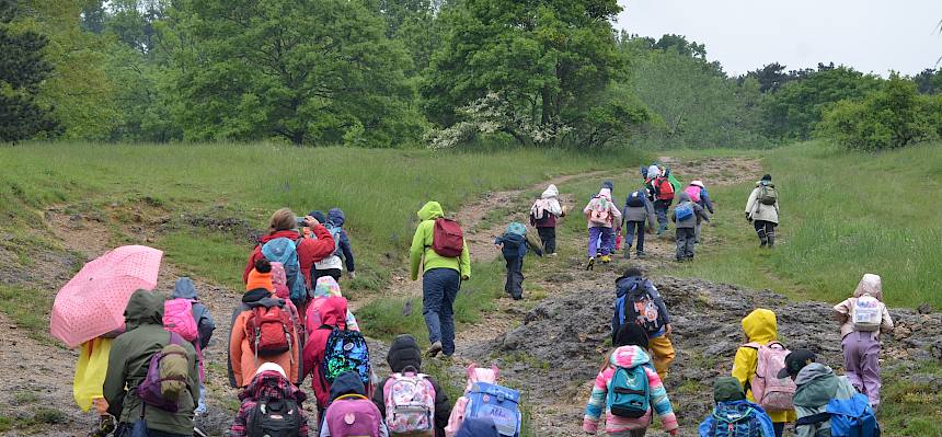 Kinder wandern