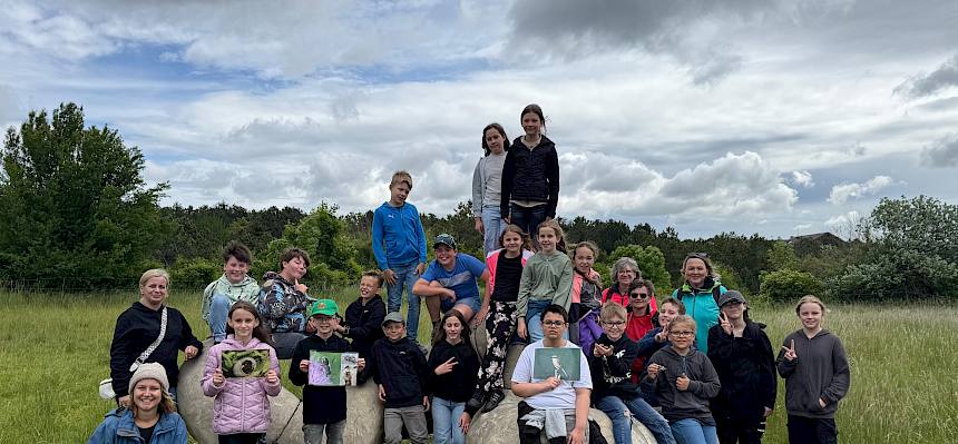 Gruppenfoto Schulklasse