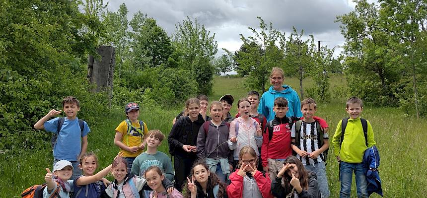 Gruppenfoto Schulklasse
