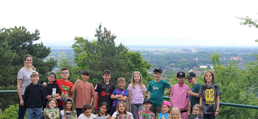 Gruppenfoto Schulklasse
