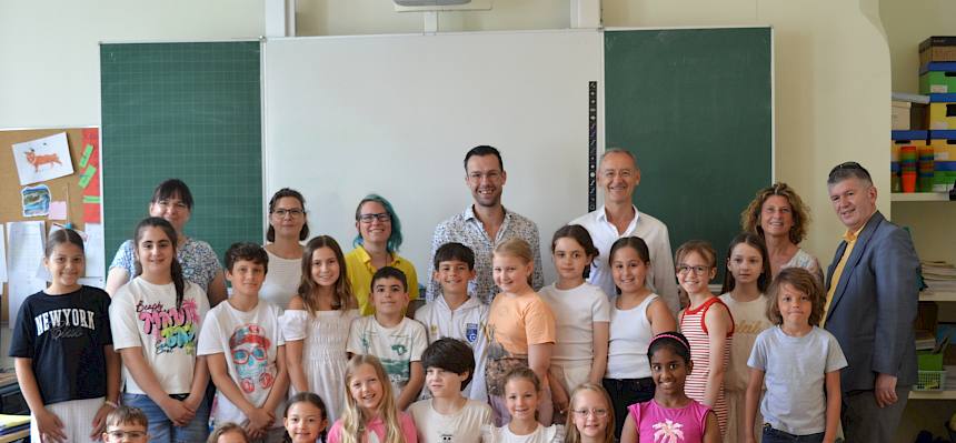 Gruppenfoto 3b, VS Pfarrplatz