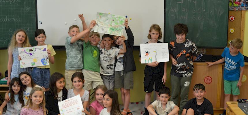 Gruppenfoto Schulklasse