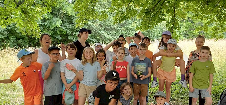 Gruppenfoto Schulklasse