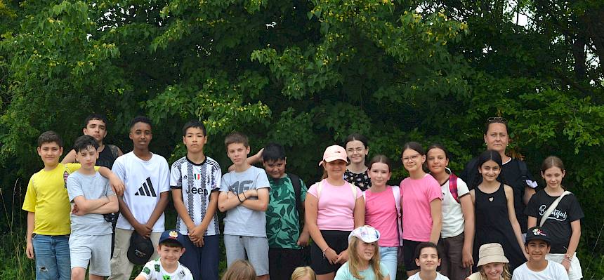 Gruppenfoto Schulklasse