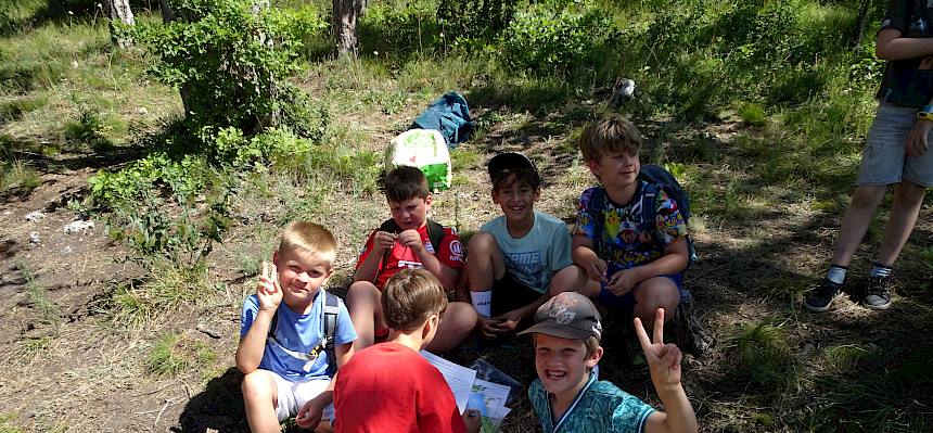 Kinder schreiben Feedback